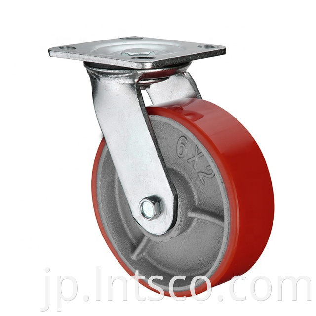 Swivel PU Caster Wheels